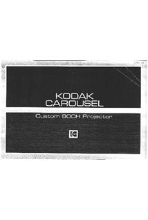 Kodak Carousel 800 manual. Camera Instructions.